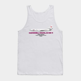 McDonnell Douglas MD-11 - Japan Airlines "J Bird - Red-Crowned Crane" Tank Top